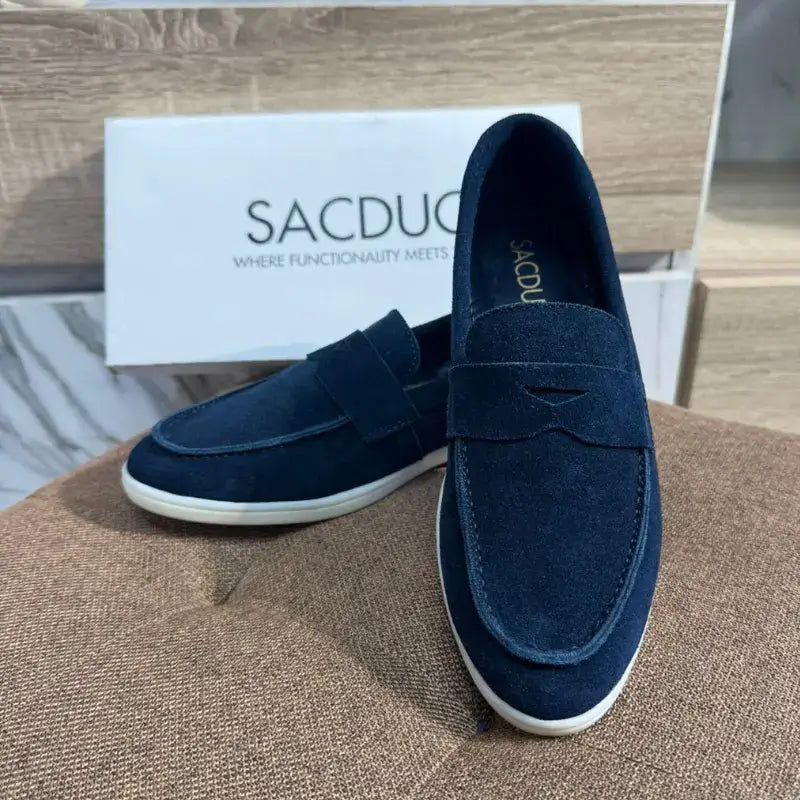 Mocassins Femme en Daim Véritable - Élégance & Confort au Quotidien