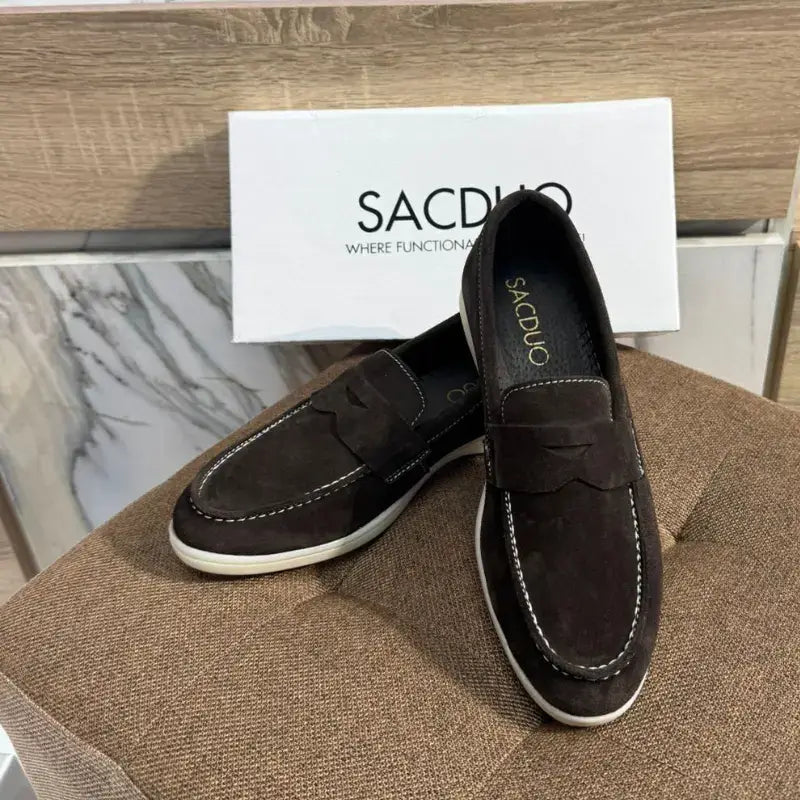 Mocassins Femme en Daim Véritable - Élégance & Confort au Quotidien