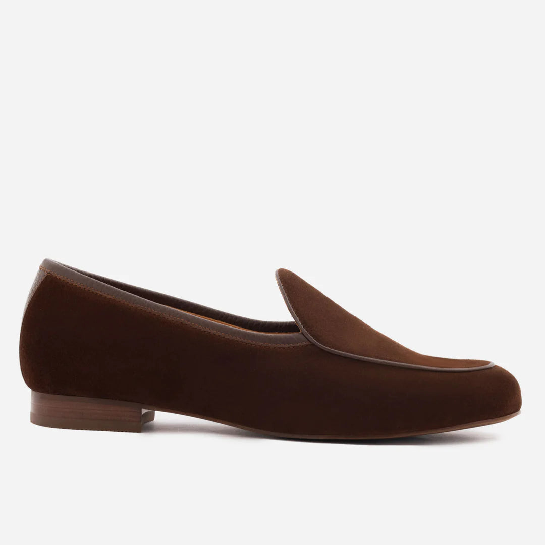 Mila : Mocassin en Daim pour Femme