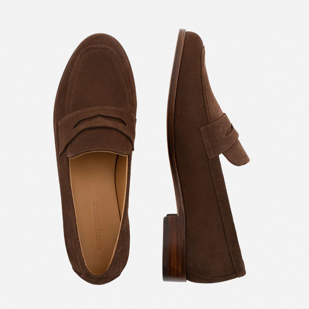 Siena : Mocassin en Daim pour Femme