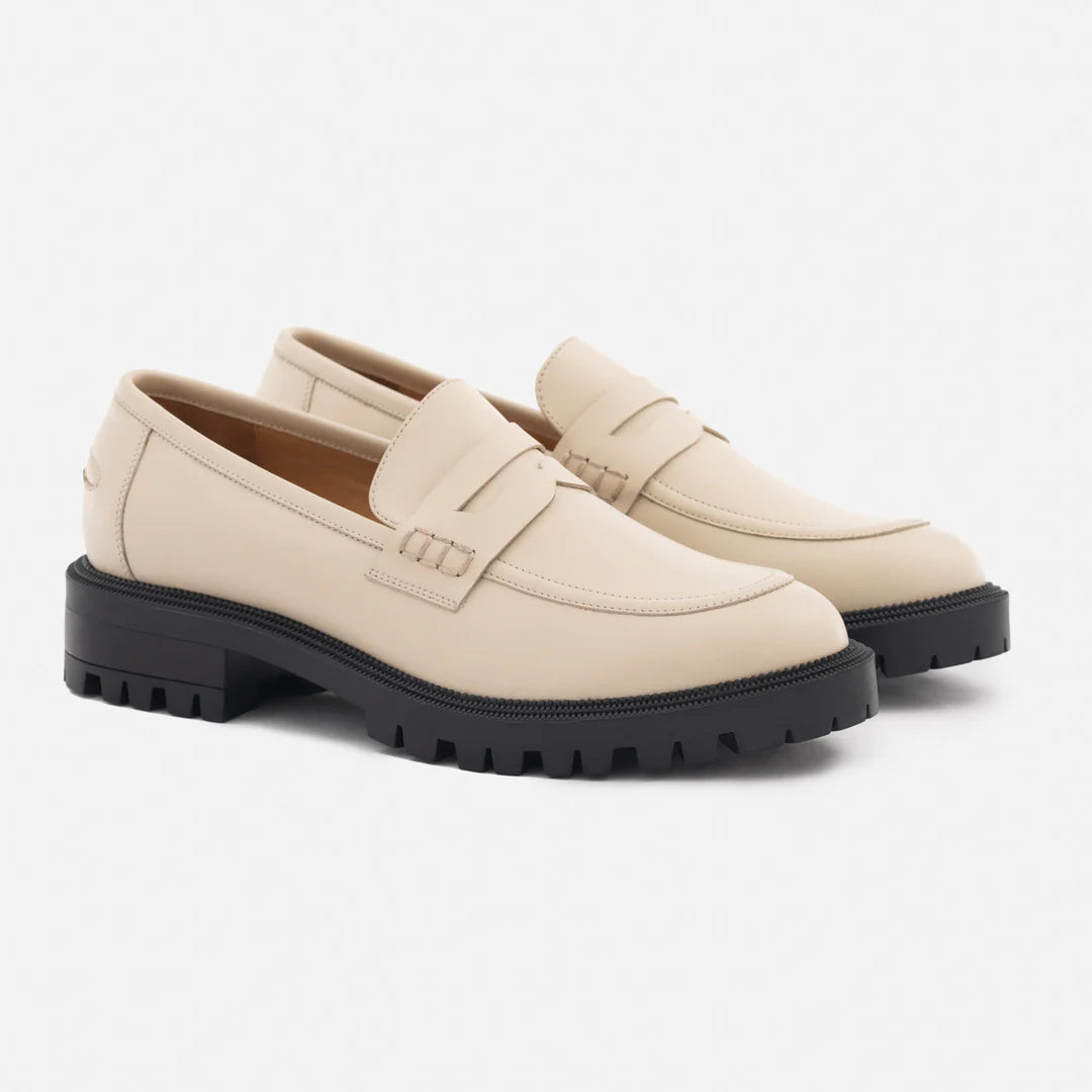 Emma: Mocassin en Cuir pour Femme