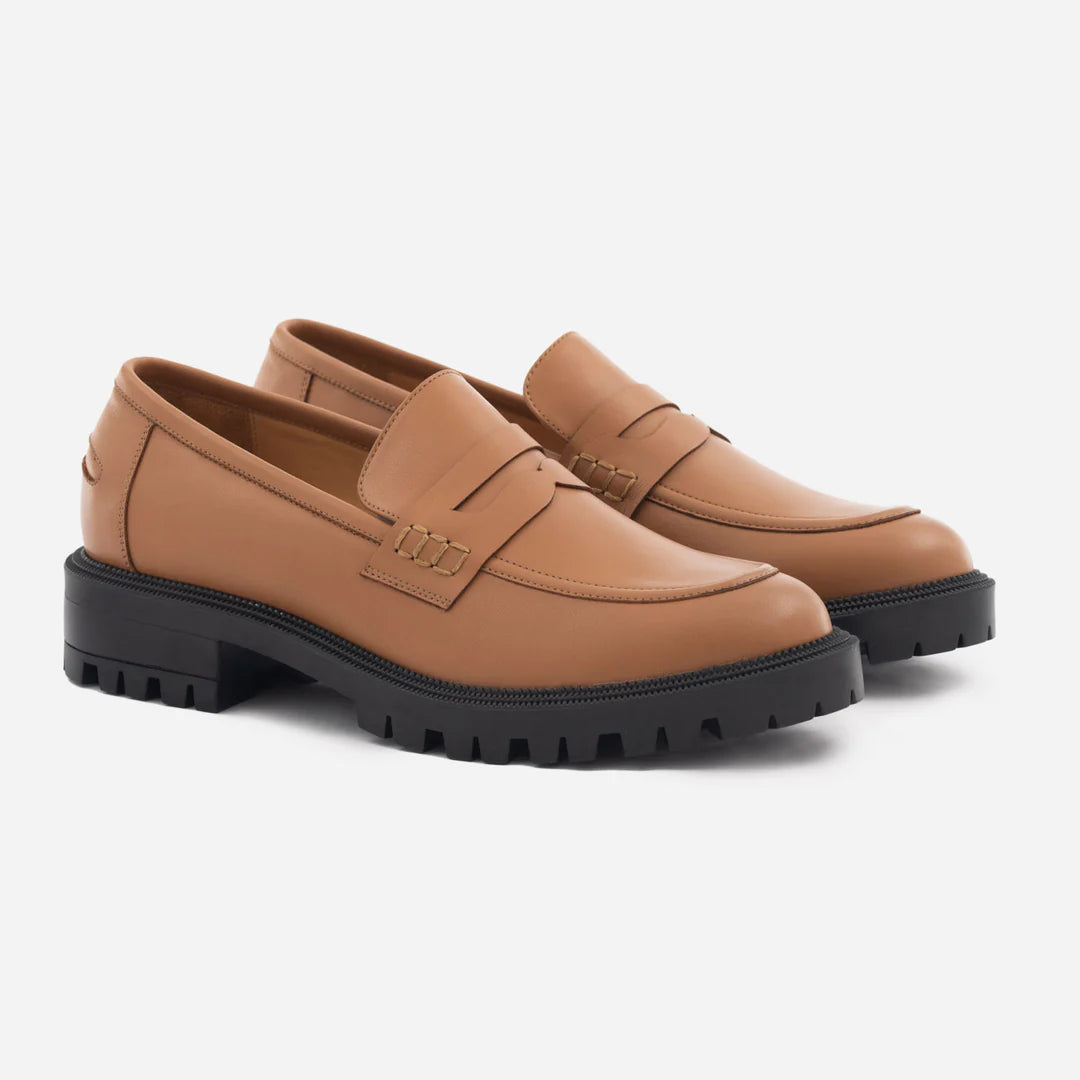 Emma: Mocassin en Cuir pour Femme