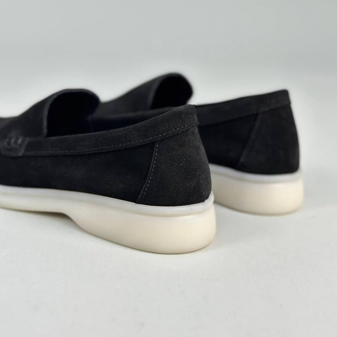 Mocassins en vrai daim pour femme, De tous les jours