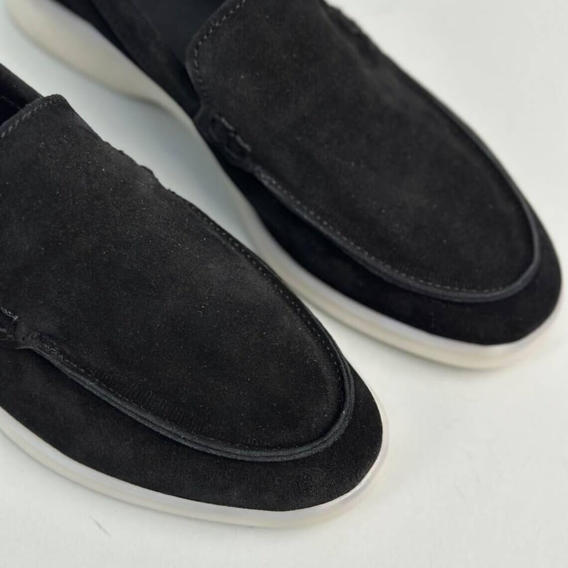 Mocassins en vrai daim pour femme, De tous les jours