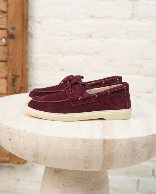 Caroline : Nouvelle collection- mocassin femme en Daim Véritable