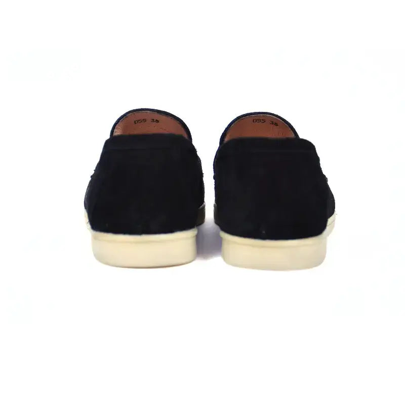 Mocassins Femme en Daim Véritable - Camel