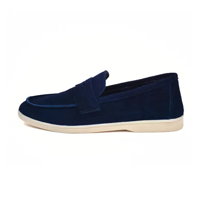 Mocassins Femme en Daim Véritable - Camel