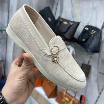Layla : Nouvelle collection- mocassin femme en cuir