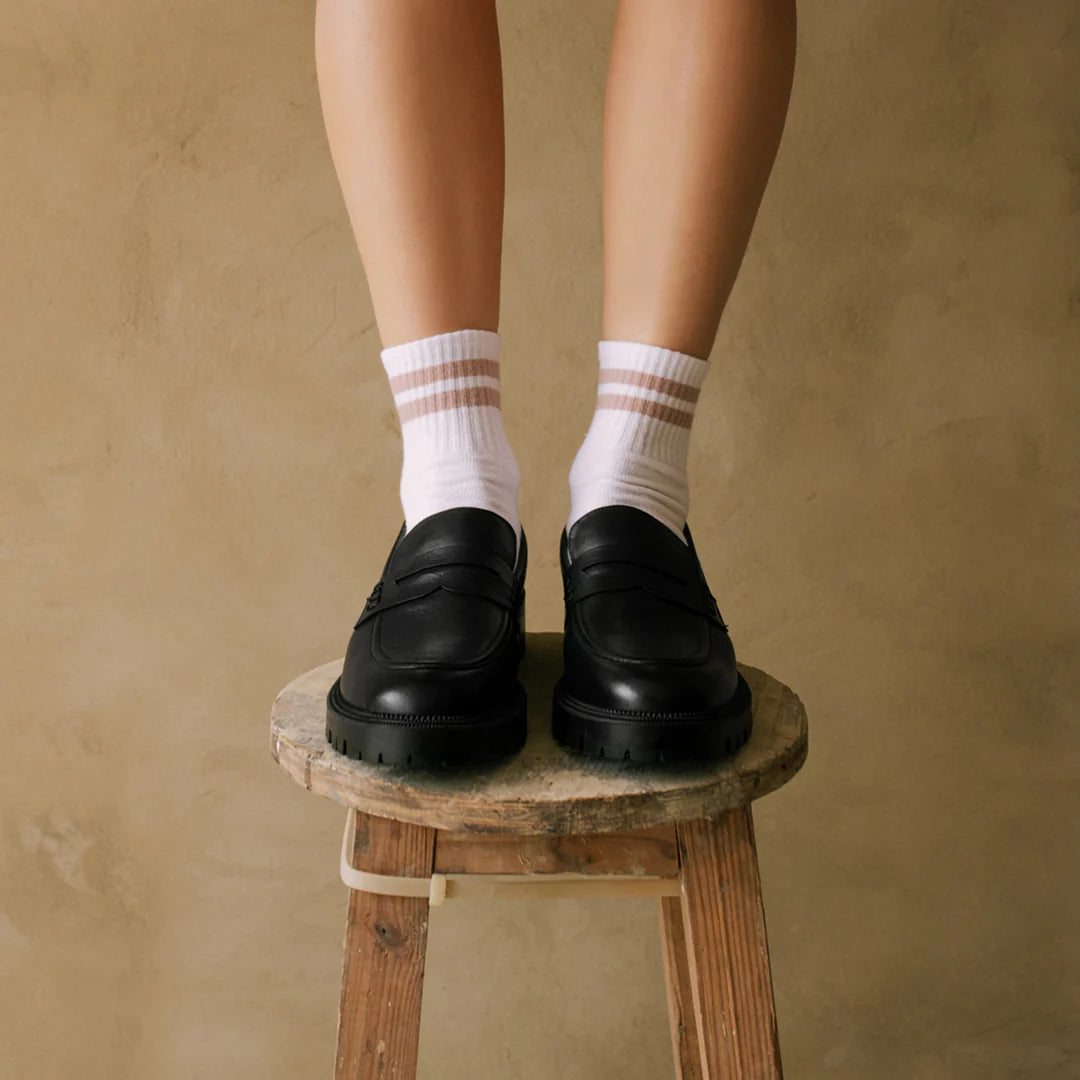 Emma: Mocassin en Cuir pour Femme