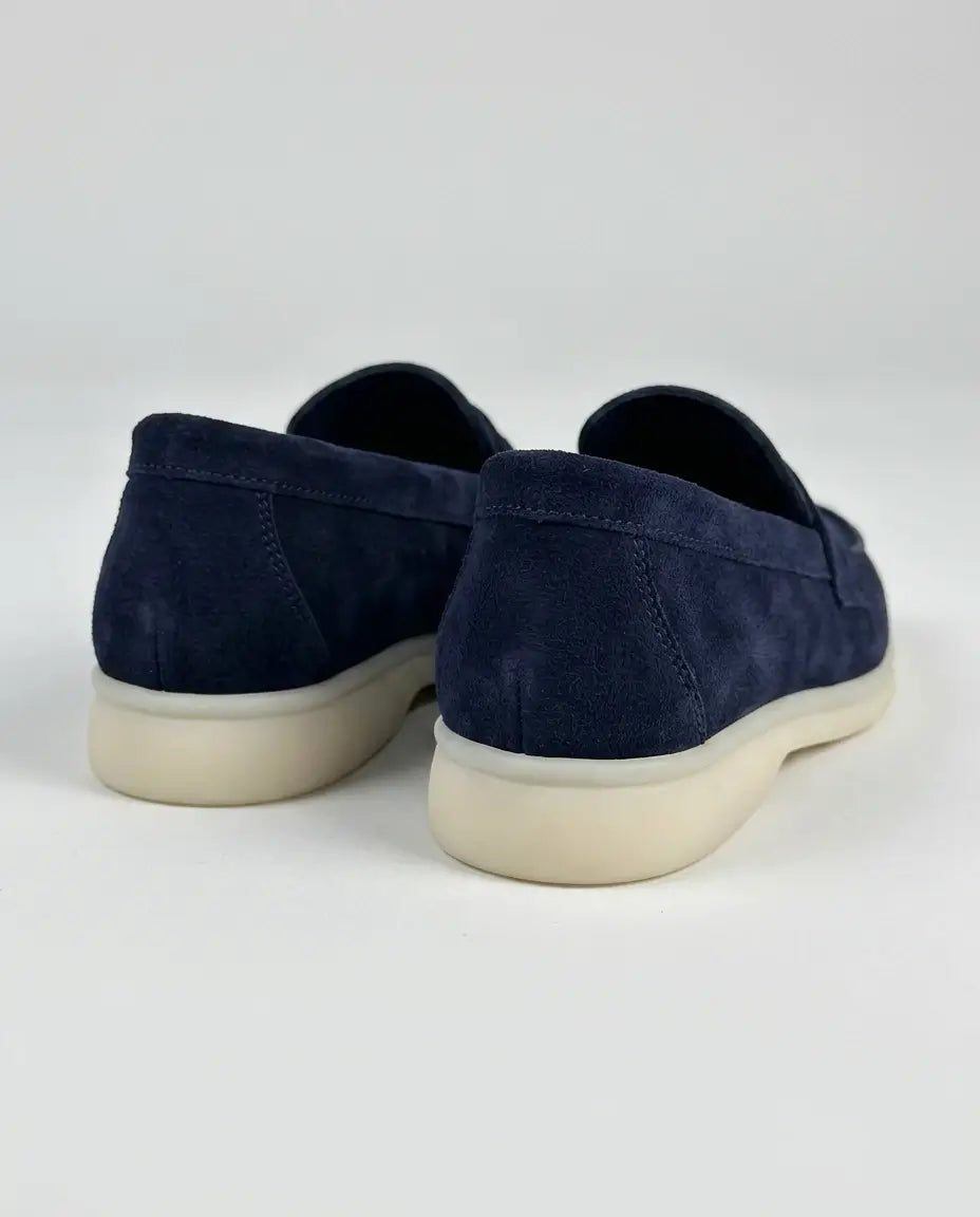 Elina : Mocassin en Daim Véritable pour femme