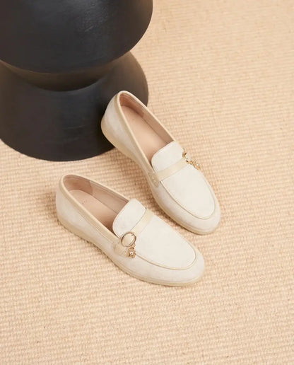 Layla : Nouvelle collection- mocassin femme en cuir
