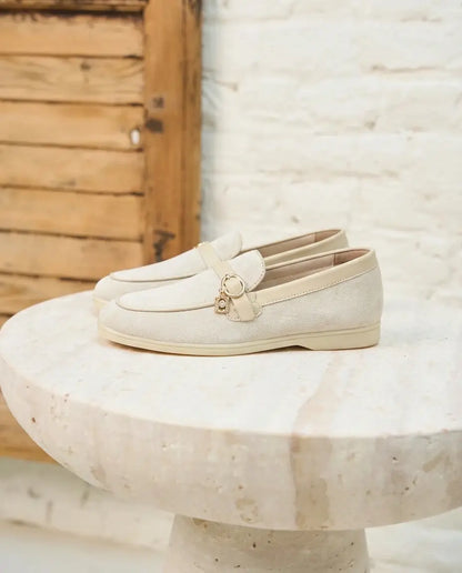 Layla : Nouvelle collection- mocassin femme en cuir