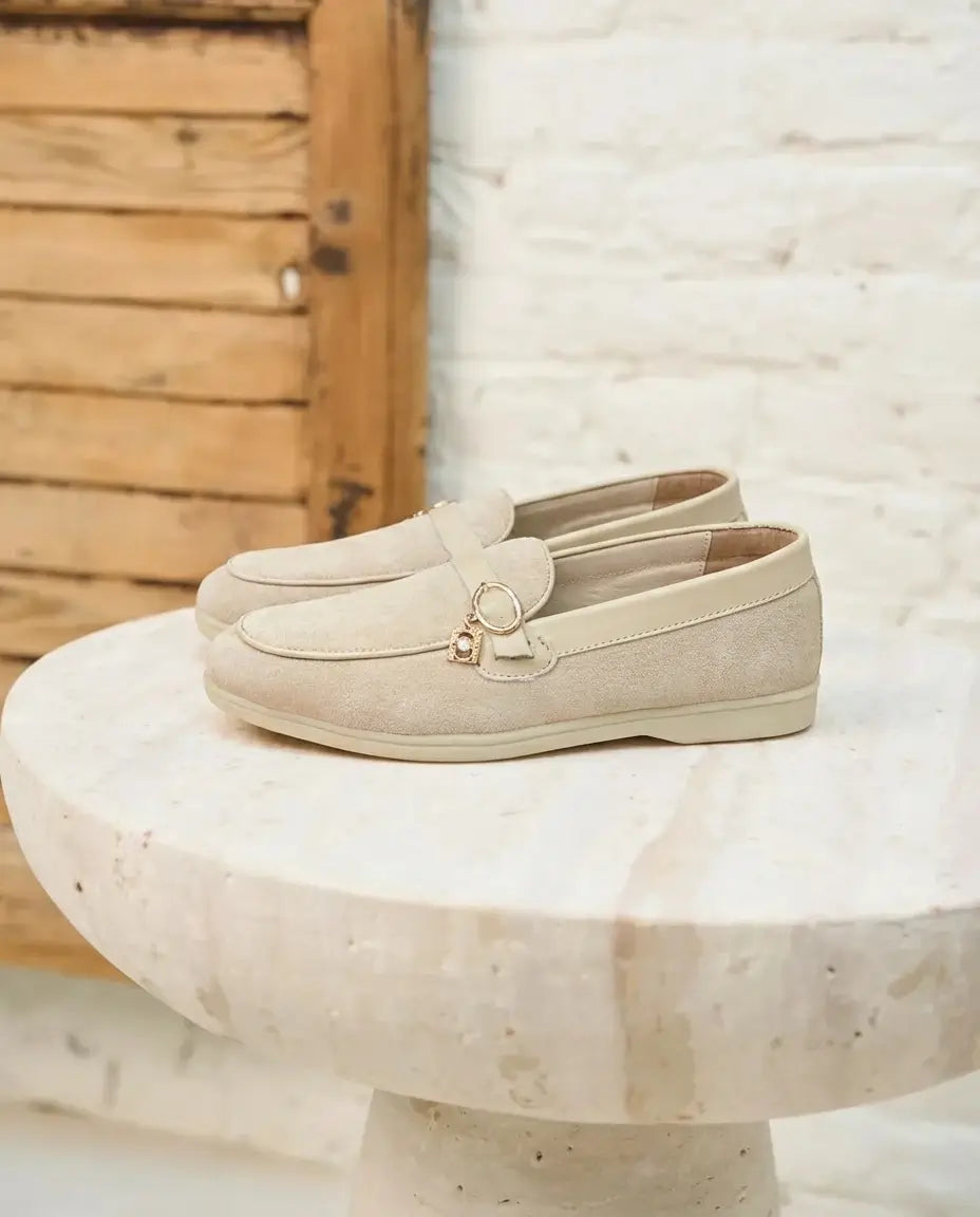 Layla : Nouvelle collection- mocassin femme en cuir