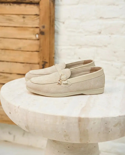 Layla : Nouvelle collection- mocassin femme en cuir