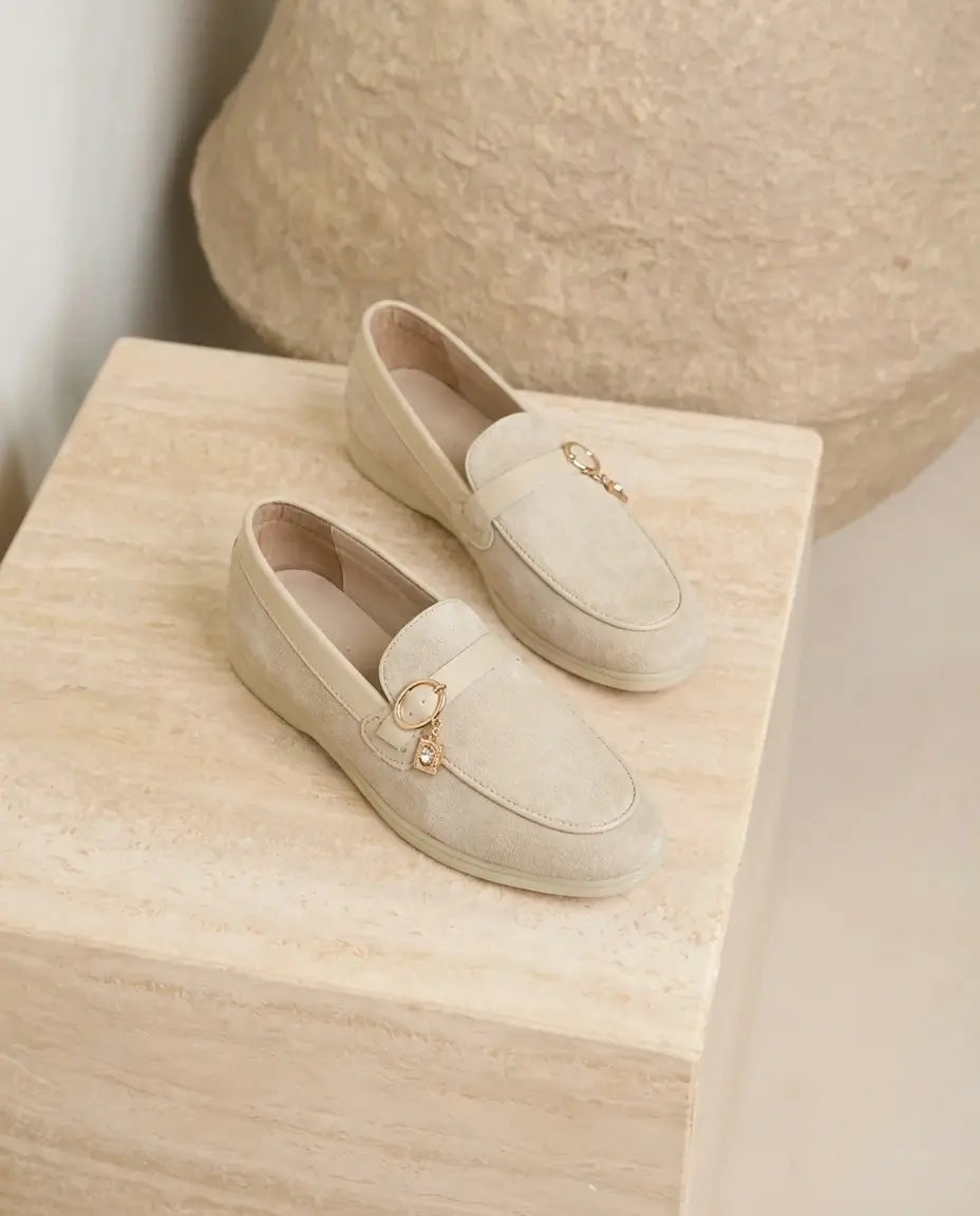 Layla : Nouvelle collection- mocassin femme en cuir