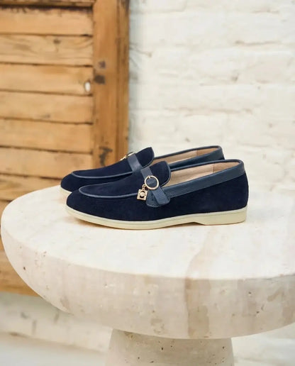 Layla : Nouvelle collection- mocassin femme en cuir