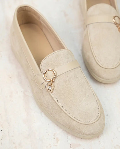 Layla : Nouvelle collection- mocassin femme en cuir