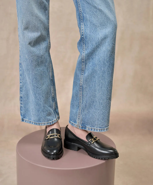 Elena : Mocassin Femme en Cuir Véritable  – La Femme Confiante