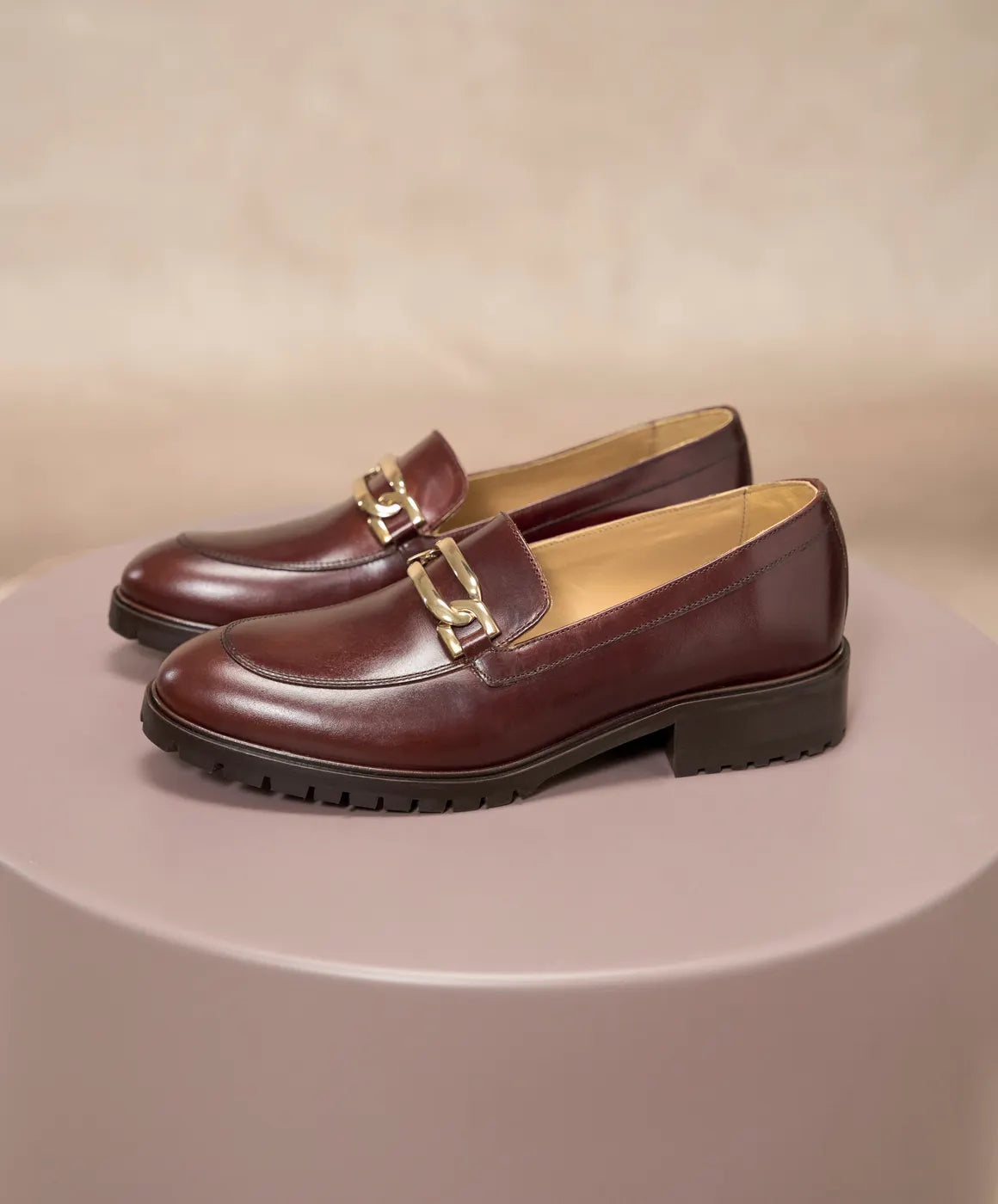 Elena : Mocassin Femme en Cuir Véritable  – La Femme Confiante