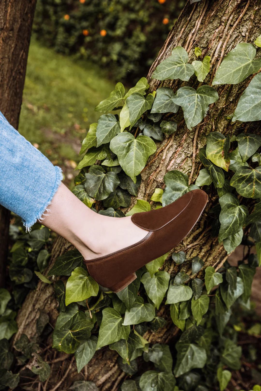 Mila : Mocassin en Daim pour Femme