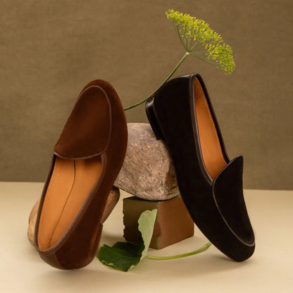 Mila : Mocassin en Daim pour Femme
