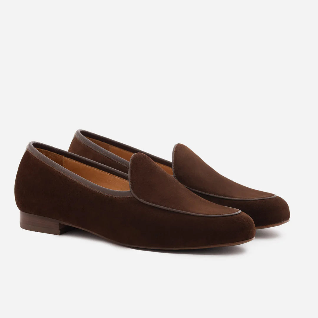 Mila : Mocassin en Daim pour Femme