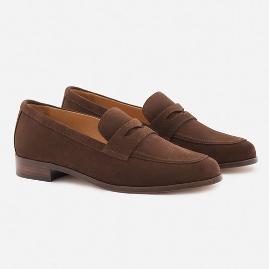 Siena : Mocassin en Daim pour Femme