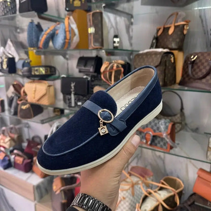 Layla : Nouvelle collection- mocassin femme en cuir