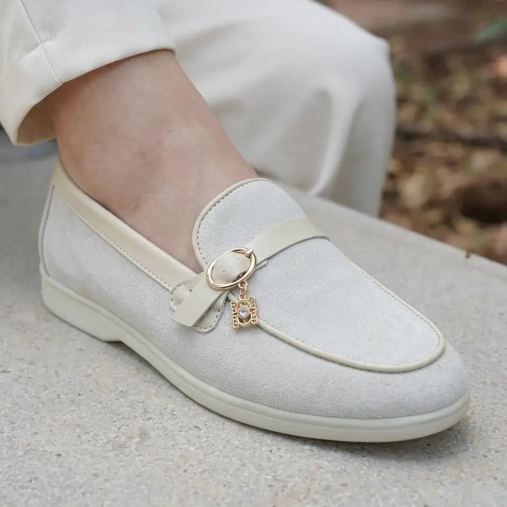 Layla : Nouvelle collection- mocassin femme en cuir